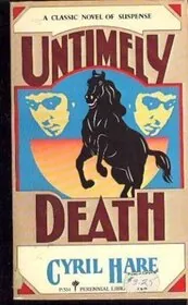 Book cover for "He Should Have Died Hereafter / Untimely Death" by Cyril Hare