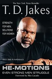 Book cover for "He-Motions" by T. D. Jakes