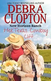 Book cover for "Her Mule Hollow Cowboy / Her Texas Cowboy" by Debra Clopton