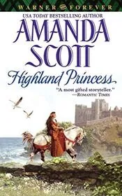 Book cover for "Highland Princess" by Lynne Scott Drennan