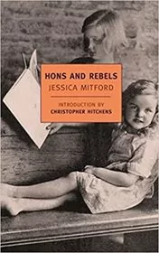 Book cover for "Hons and Rebels" by Jessica Mitford