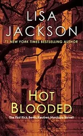Book cover for "Hot Blooded" by Lisa Jackson