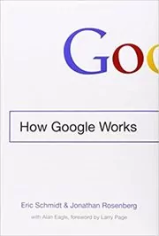 Book cover for "How Google Works" by Eric Schmidt