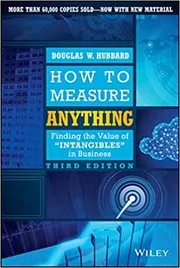 Book cover for "How to Measure Anything" by Douglas W. Hubbard