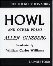 Book cover for "Howl and Other Poems" by Allen Ginsberg