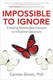 Book cover for "Impossible to Ignore" by Carmen Simon