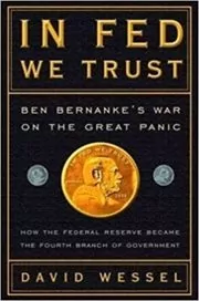 Book cover for "In FED We Trust" by David Wessel