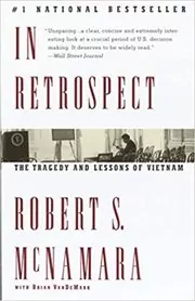 Book cover for "In Retrospect" by Robert Mcnamara