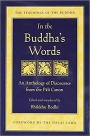 Book cover for "In the Buddha's Words" by Bhikkhu Bodhi