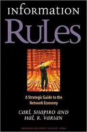 Book cover for "Information Rules" by Carl Shapiro
