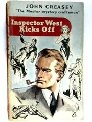 Book cover for "Inspector West Kicks Off / Sport for Inspector West" by John Creasey