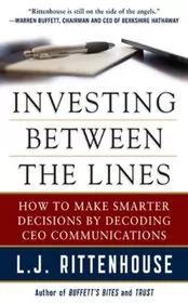 Book cover for "Investing Between the Lines" by L.J. Rittenhouse