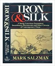 Book cover for "Iron and Silk" by Mark Salzman