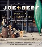 Book cover for "Joe Beef" by Frederic Morin