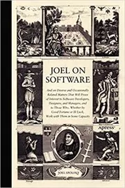 Book cover for "Joel on Software" by Joel Spolsky