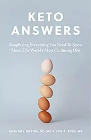 Book cover for "Keto Answers" by Anthony Gustin