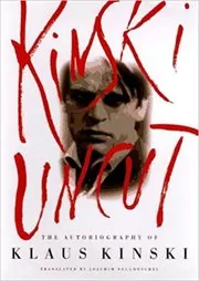Book cover for "Kinski Uncut" by Klaus Kinski