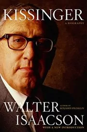 Book cover for "Kissinger" by Walter Isaacson