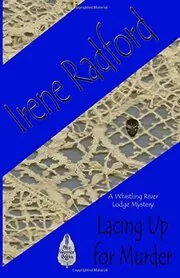 Book cover for "Lacing Up for Murder / Whistling Down the Wind" by P R Frost