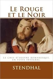 Book cover for "Le Rouge et le Noir" by Stendhal