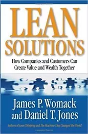 Book cover for "Lean Solutions" by James P. Womack