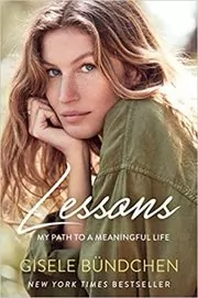 Book cover for "Lessons" by Gisele Bündchen