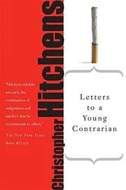 Book cover for "Letters to a Young Contrarian" by Christopher Hitchens