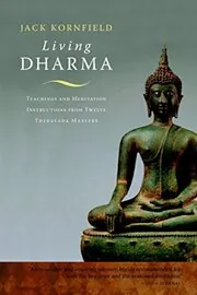 Book cover for "Living Dharma" by Jack Kornfield