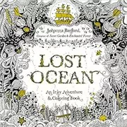 Book cover for "Lost Ocean" by Johanna Basford