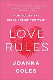 Book cover for "Love Rules" by Joanna Coles