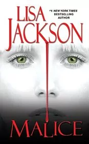 Book cover for "Malice" by Lisa Jackson