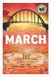 Book cover for "March" by John Lewis