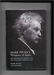 Book cover for "Mark Twain's Weapons of Satire" by Mark Twain