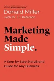 Book cover for "Marketing Made Simple" by Donald Miller