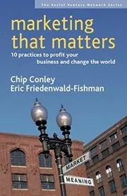 Book cover for "Marketing That Matters"