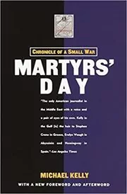 Book cover for "Martyr's Day" by Michael Kelly