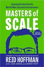Book cover for "Masters of Scale" by Reid Hoffman