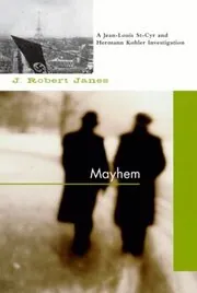 Book cover for "Mayhem / Mirage" by J Robert Janes