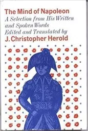 Book cover for "Mind of Napoleon" by J. Christopher Herold
