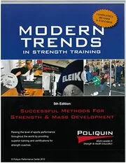 Book cover for "Modern Trends in Strength Training" by Charles Poliquin