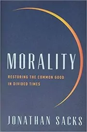 Book cover for "Morality" by Jonathan Sacks