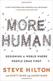 Book cover for "More Human" by Steve Hilton