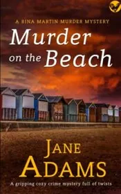 Book cover for "Murder on the Beach / Resolutions" by Jane Adams