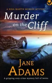 Book cover for "Murder on the Cliff / Fragile Lives" by Jane Adams