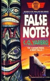 Book cover for "Music When Sweet Voices Die / False Notes" by Chelsea Quinn Yarbro