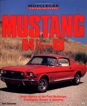 Book cover for "Mustang 1964 1/2-1968" by Tom Corcoran