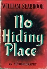 Book cover for "No Hiding Place" by William Seabrook