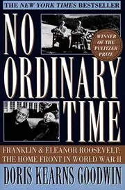 Book cover for "No Ordinary Time"