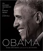 Book cover for "Obama" by Mark Greenberg