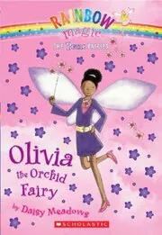 Book cover for "Olivia the Orchid Fairy" by Daisy Meadows